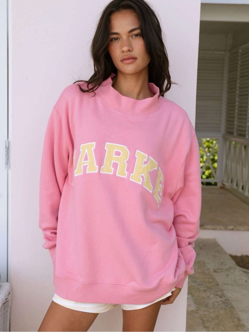 Parke mock neck